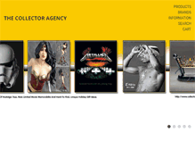 Tablet Screenshot of collectoragency.com